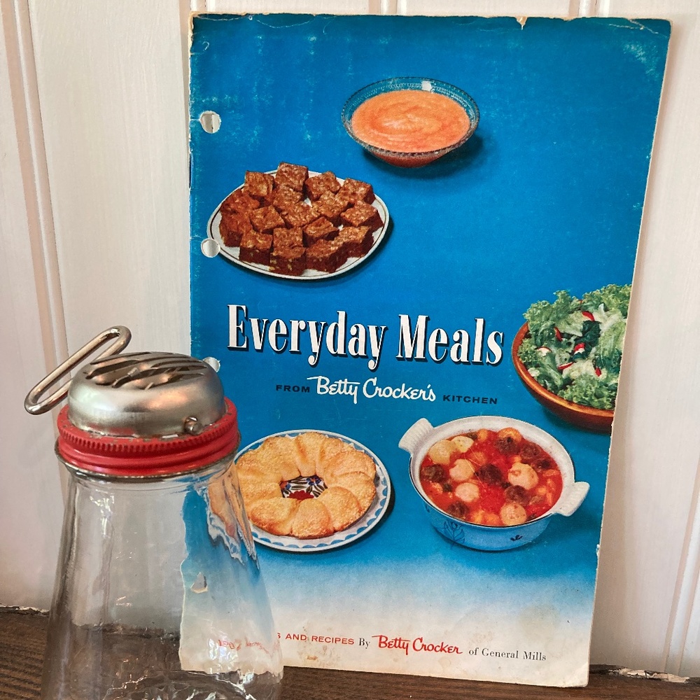 Vintage Betty Crocker cookbook